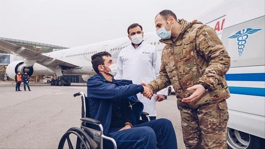 На лечение в Турцию доставлены участники Карабахской войны из Азербайджана