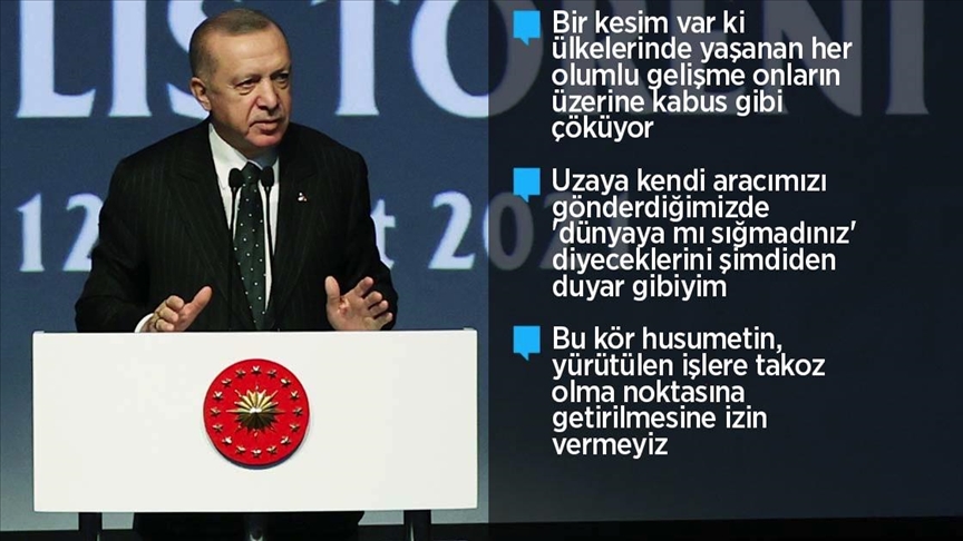 Cumhurbaşkanı Erdoğan: Bütçeden üniversitelerimiz için ayırdığımız payı 36 milyar liraya yükselttik