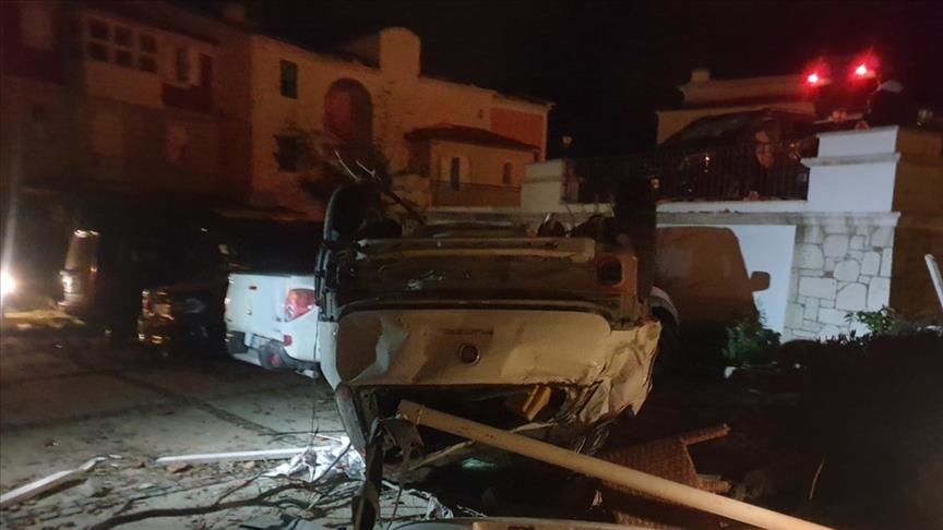 Storm causes injuries, damage in western Turkey