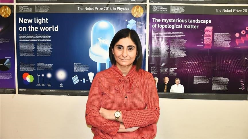 Turkish scientist urges girls to ‘never give up’