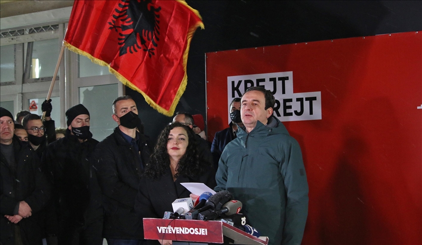 Kurti i Lëvizjes Vetëvendosje shpall fitore në zgjedhjet e parakohshme parlamentare në Kosovë