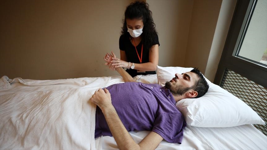 Ветеран Карабахской войны проходит лечение в Бурсе