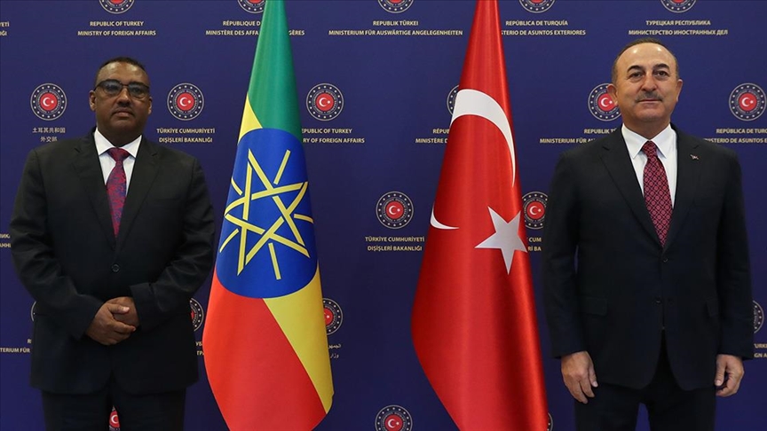 تشاووش أوغلو: علاقاتنا الدبلوماسية مع إثيوبيا تمتد 125 عامًا