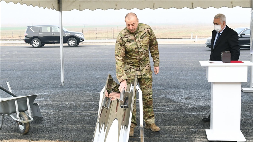 Azerbaijan commences railway line in liberated regions