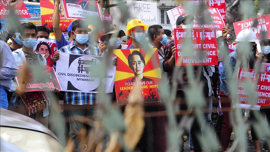 La junta militar de Myanmar mantendrá bajo arresto a la líder Aung San Suu Kyi pese a posibles sanciones
