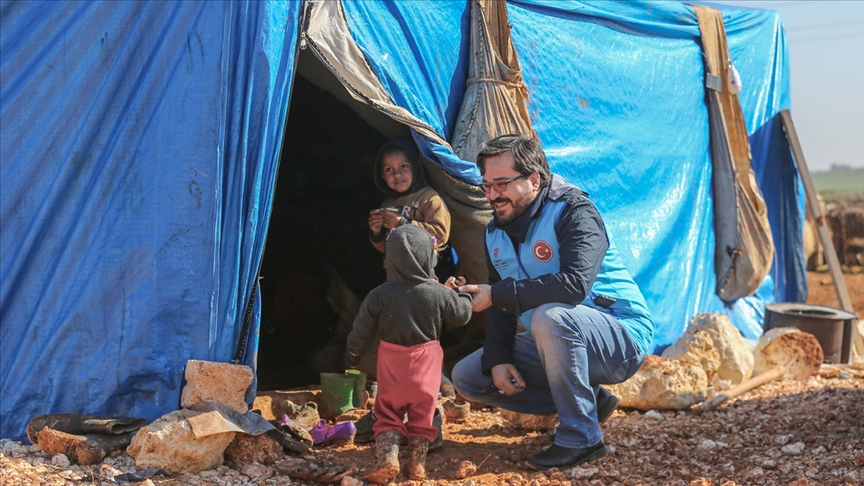 Türkiye Diyanet Vakfı yetim kamplarındaki yaklaşık 1500 çocuğun ihtiyaçlarını karşılıyor