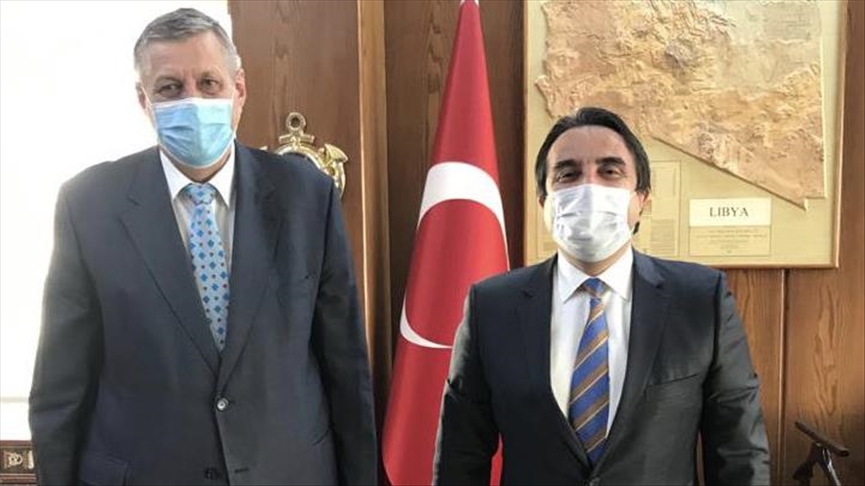 Libya: Turkish envoy meets head of UNSMIL in Tripoli