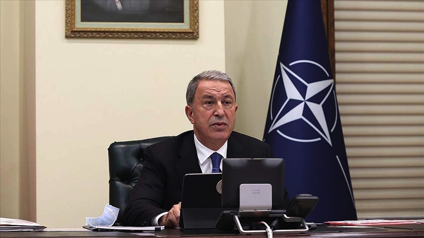 Hulusi Akar NATO Savunma Bakanları Toplantısı'na katıldı
