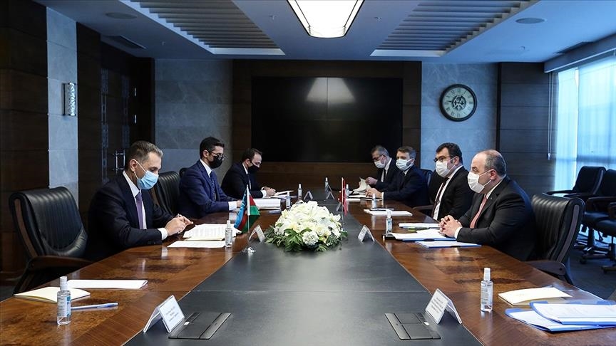 Turkey, Azerbaijan talk space, rail cooperation