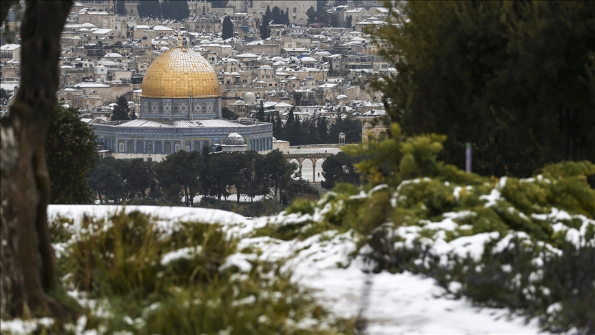 Nakon dvije godine snijeg prekrio Jerusalem