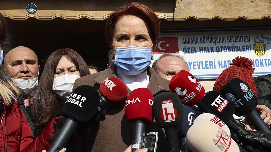 İYİ Parti Genel Başkanı Akşener: Sorumluluk siyasi irade olarak o talimatı veren Sayın Erdoğan'dadır