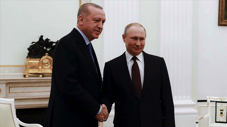 Cumhurbaşkanı Erdoğan, Rusya Devlet Başkanı Putin ile telefonda görüştü