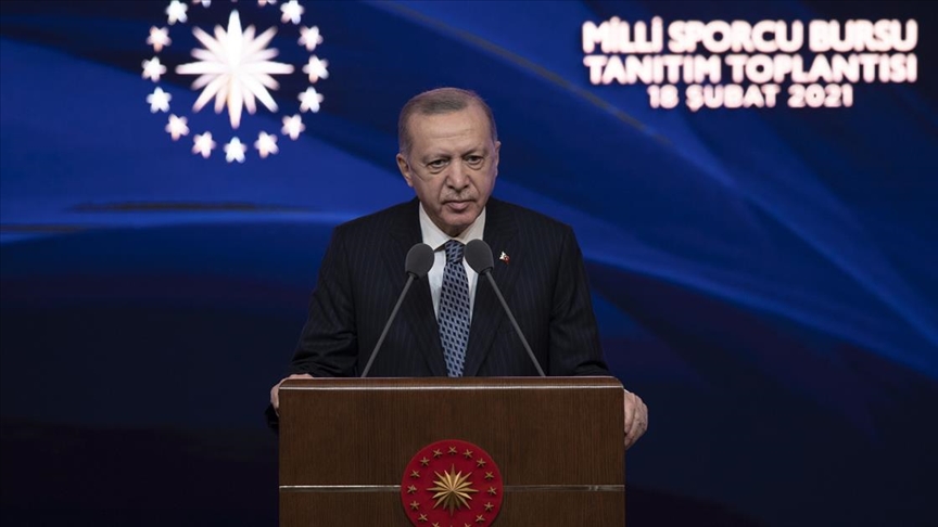 Cumhurbaşkanı Erdoğan: Türkiye bizim dönemimizde spor altyapısında da çağ atlamıştır