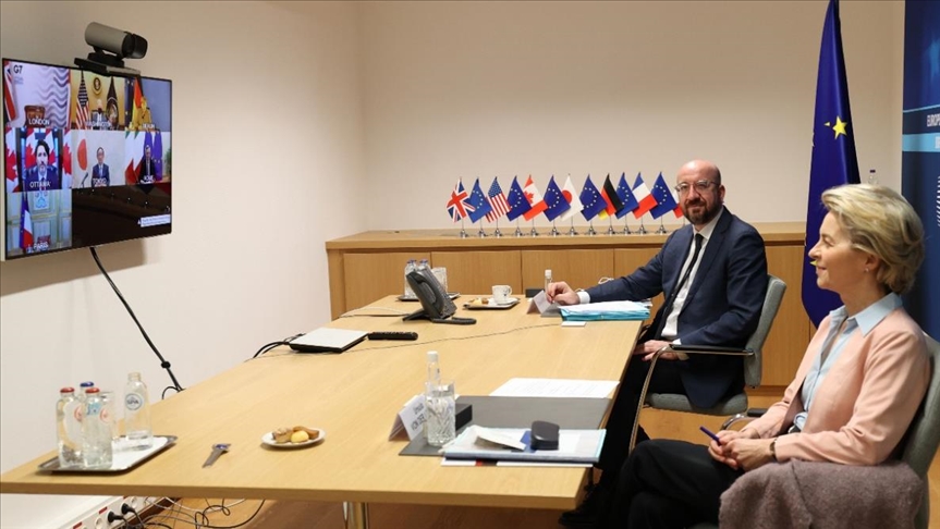 Los líderes del G7 se reúnen virtualmente para hablar sobre la pandemia de la COVID-19