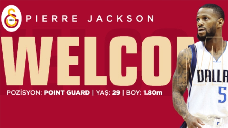 Galatasaray, ABD'li basketbolcu Pierre Jackson'ı kadrosuna dahil etti