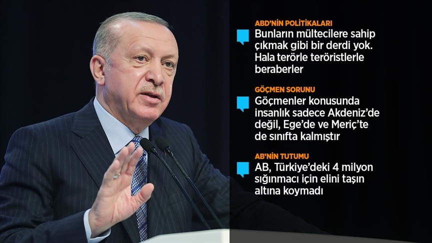 Cumhurbaşkanı Erdoğan: 'Saldırıların devamı halinde diğer bölgelere yönelik adım atmaktan çekinmeyiz'