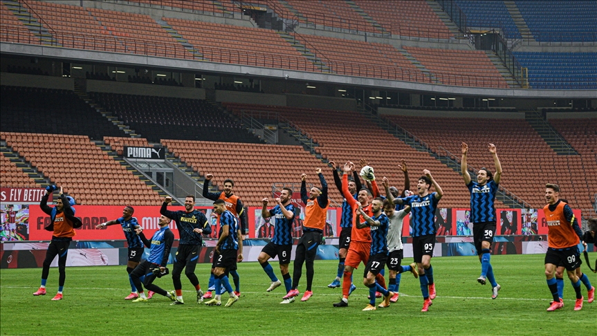 Inter menang 3-0 dalam derby Milan