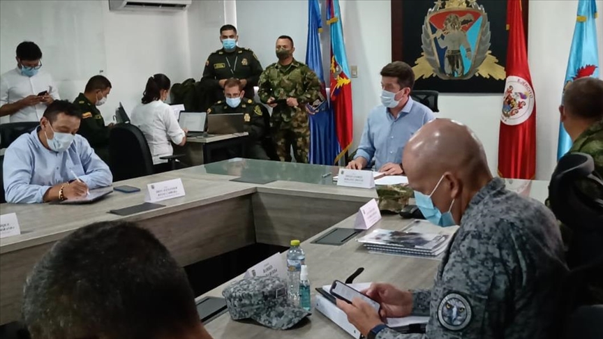 Ministro de Defensa de Colombia investiga masacre en el municipio de Tumaco