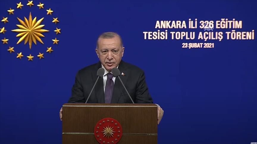 Erdogan: "La Turquie est le pays du monde qui mène avec le meilleur succès la vaccination contre la Covid-19"