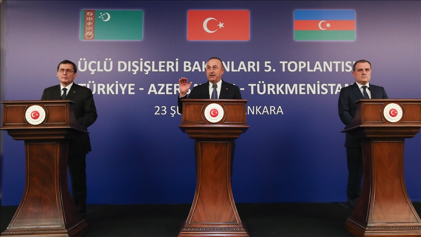 ‘Turkey, Azerbaijan, Turkmenistan cooperation benefits region’