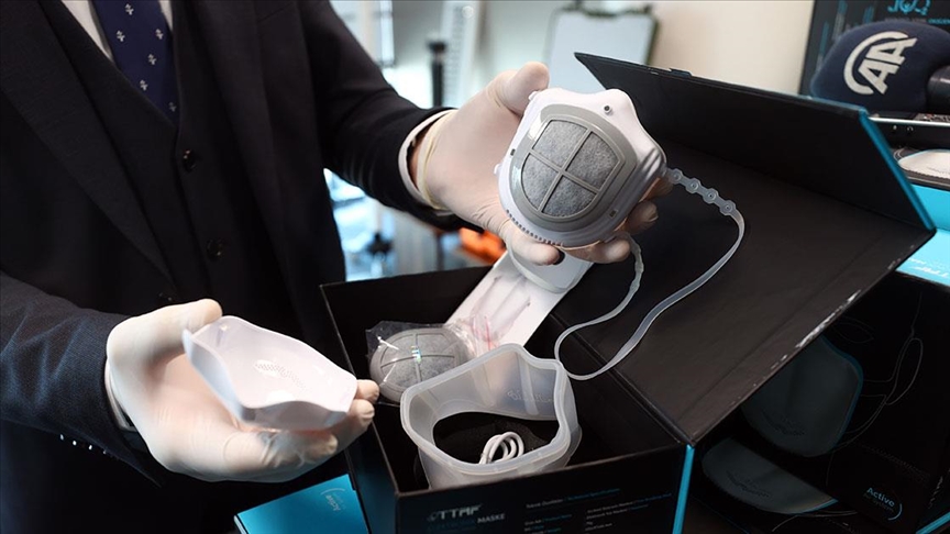 Yerli firma Kovid-19'a karşı 'elektronik maske' geliştirdi