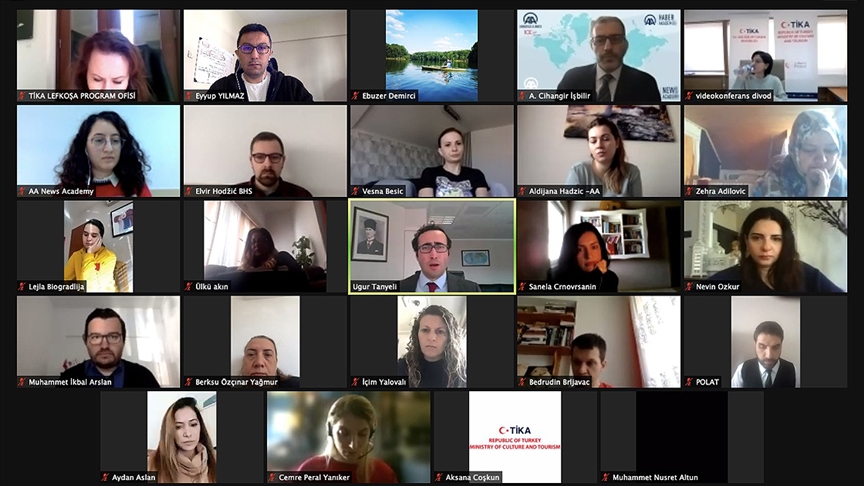 Το «Online Training Diplomacy Journalism Training Program» ξεκίνησε σε συνεργασία με την AA και την TİKA