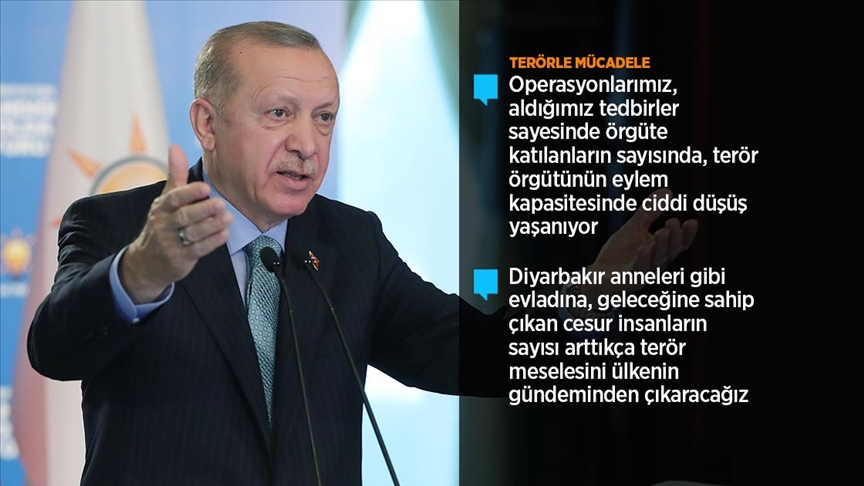 Cumhurbaşkanı Erdoğan: Alçaklara, döktükleri her damla kanın hesabını misliyle soruyoruz