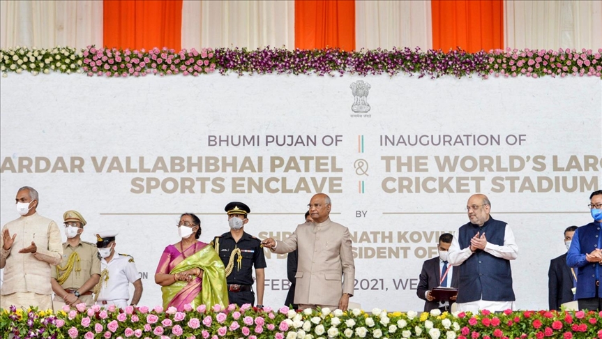 World's largest cricket stadium opens in India