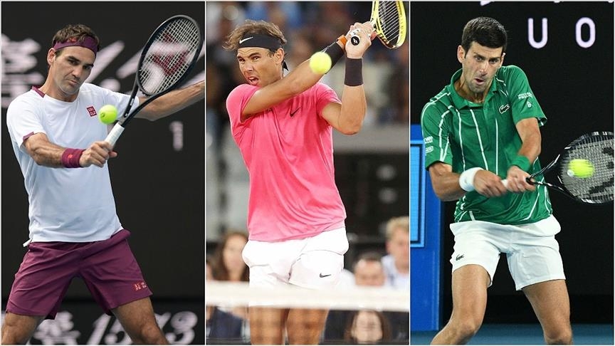 Big 3: Federer, Nadal, Djokovic dominate men's tennis