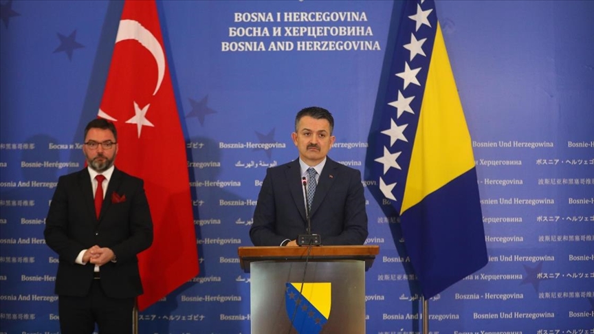 Bakan Pakdemirli: Serbest Ticaret Anlaşması Türkiye ile Bosna Hersek arasındaki ilişkileri geliştirecektir