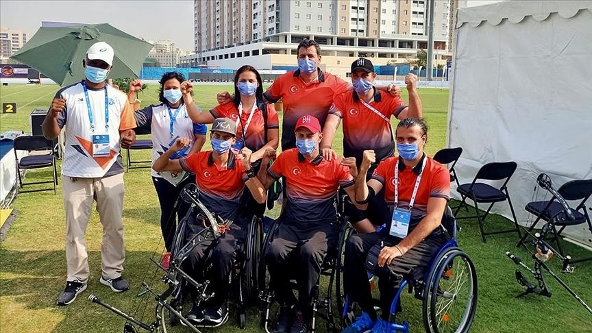 Turkish Paralympic archery team bags 4 medals in Dubai