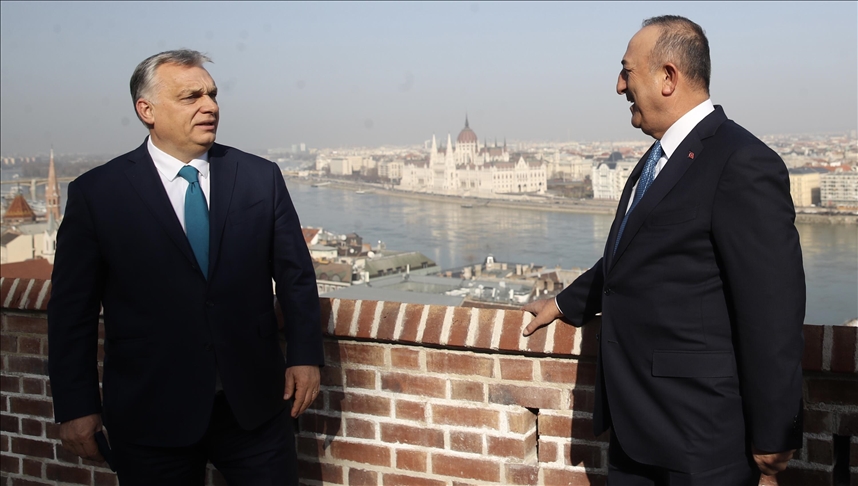 دیدار چاووش‌اوغلو با نخست‌وزیر مجارستان