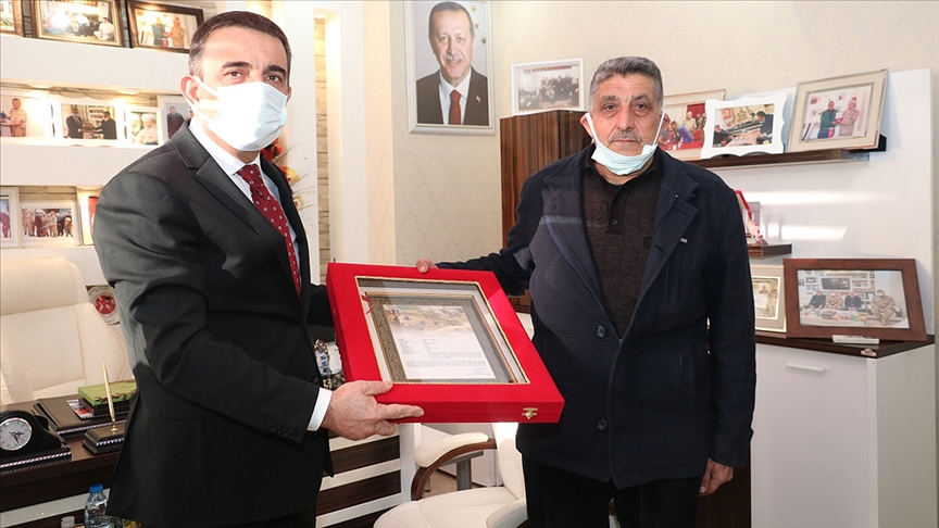 Siirt'te Gara şehidi Sungur'un ailesine şehadet belgesi verildi