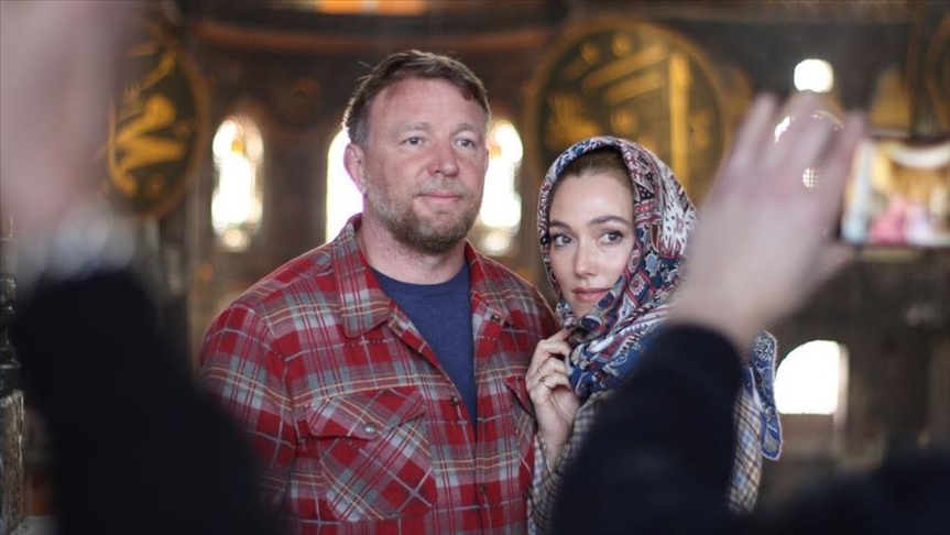 Turska: Britanski režiser Guy Ritchie posjetio istorijske znamenitosti u Istanbulu