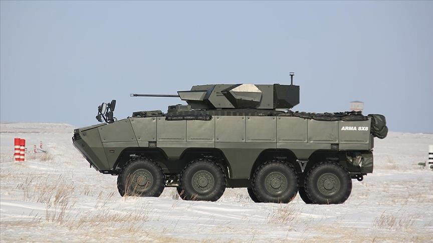 Kazakhstan tests modern Turkish weapons