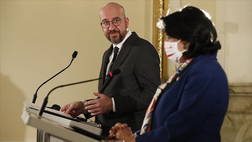 AB Konseyi Başkanı Michel: AB, Gürcistan'ın egemenliğini ve toprak bütünlüğünü korumak istiyor