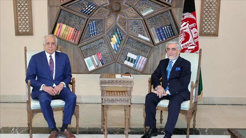 تسریع روند مذاکرات صلح افغانستان؛ محور دیدار عبدالله و خلیل‌زاد در کابل
