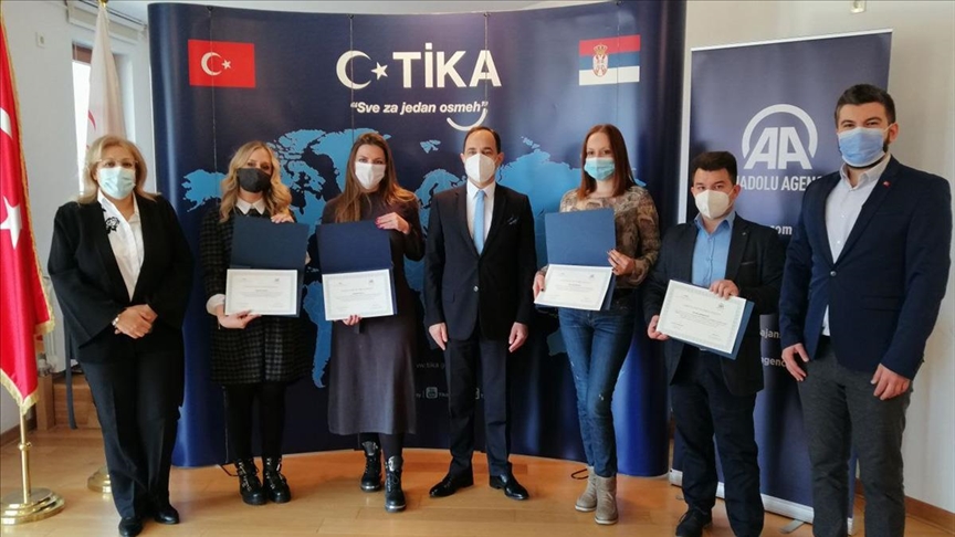 Srbija: Dodeljeni sertifikati polaznicima treninga novinarstva u organizaciji TIKA-e i Anadolu Agency