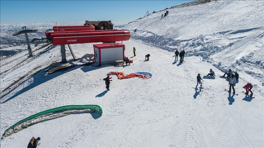 New winter resort in central Turkey gains popularity