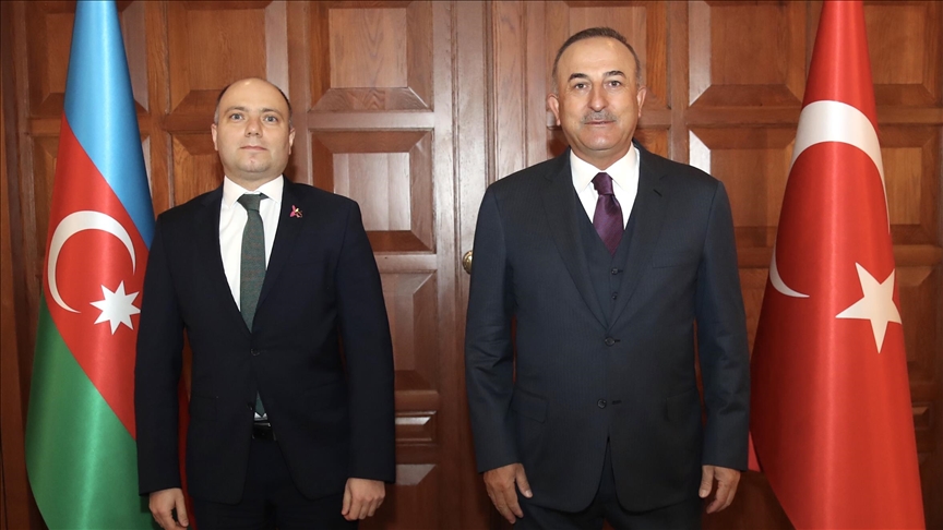 Turquie: Cavusoglu rencontre le ministre azerbaïdjanais de la Culture