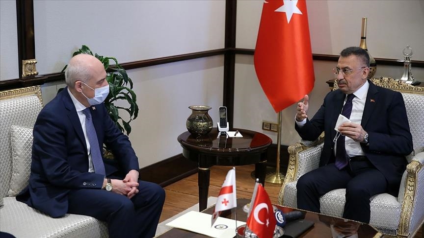 Turkish vice president receives Georgian FM