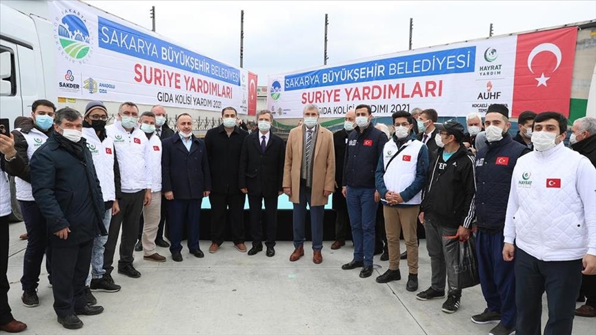 Turquie : 11 conteneurs d’aide humanitaire pour la Syrie