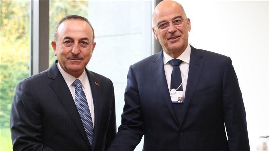 گفت‌گوی تلفنی وزرای خارجه ترکیه و یونان