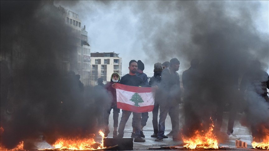Protests rock Lebanon as economy deteriorates further