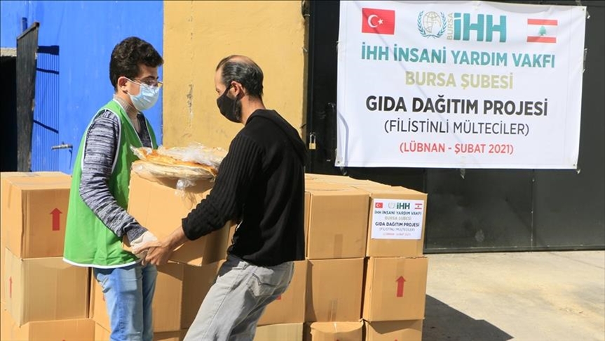 Turquie : Aide alimentaire pour les réfugiés palestiniens au Liban