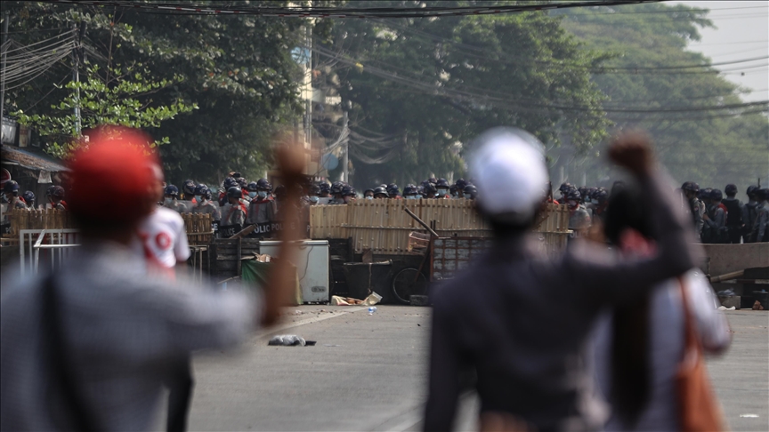 US 'appalled' by Myanmar's crackdown on protestors
