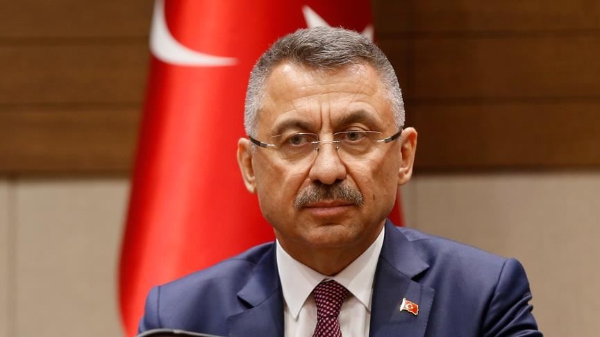 Cumhurbaşkanı Yardımcısı Oktay'dan şehit Korgeneral Erbaş'ın eşi ve ablasına taziye telefonu