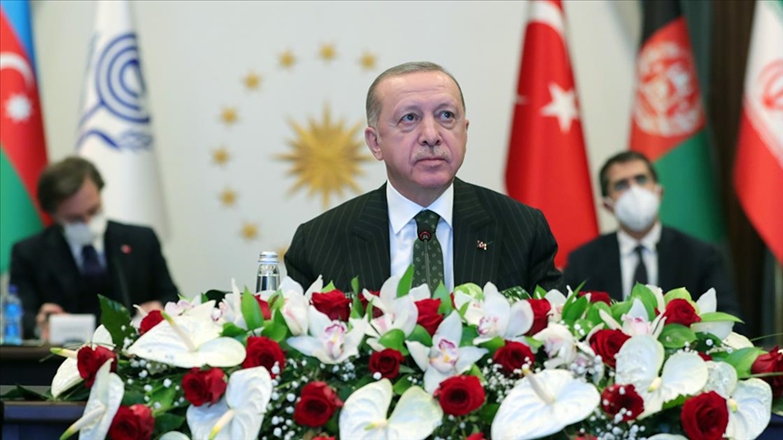 Erdoğan: Ekonomik İşbirliği Teşkilatı Ticaret Anlaşması'nın vakit kaybedilmeden yürürlüğe girmesi faydalı olacaktır
