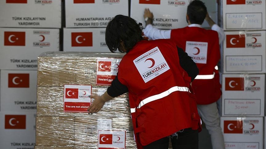 Turkish Red Crescent helps over 54,000 aid trucks reach Syria