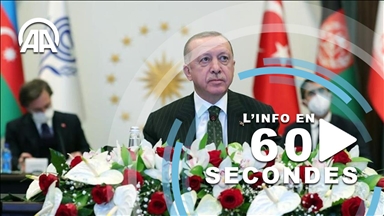 L'info en 60 secondes Anadolu Agency du 4 Mars 2021